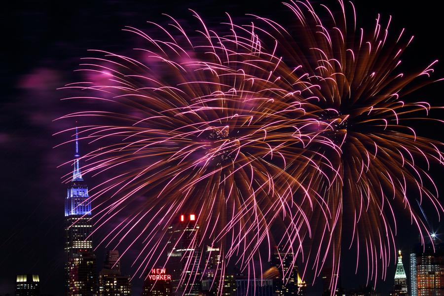 Chinese New Year celebrated with fireworks in New York