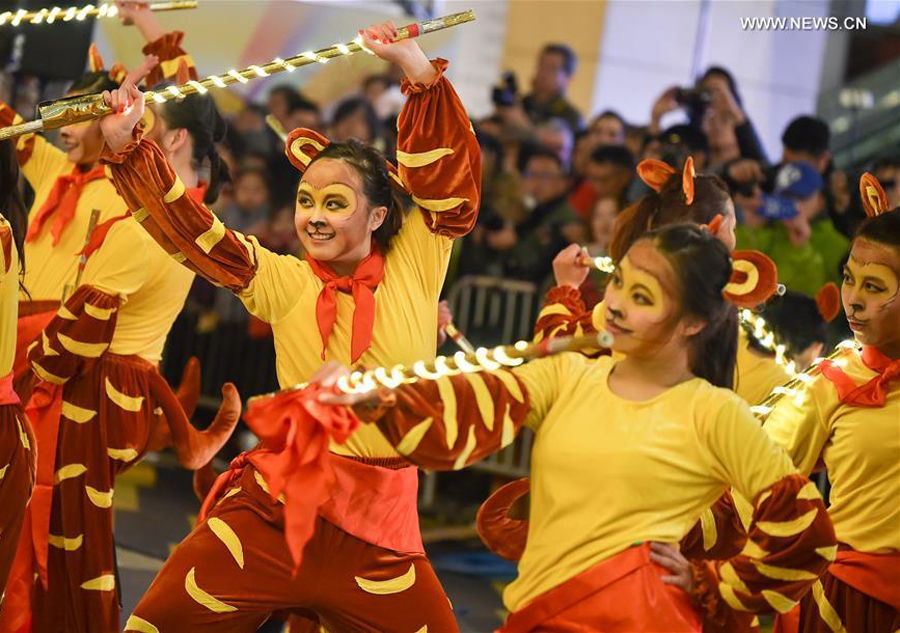 Hong Kong holds parade to celebrate Chinese Lunar New Year