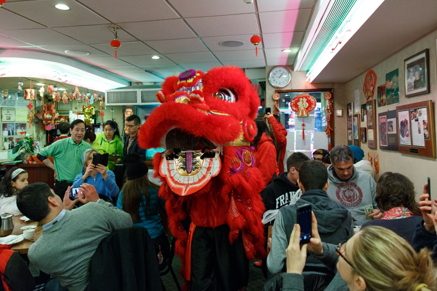 People celebrate Chinese Lunar New Year at M