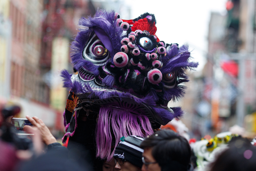 People celebrate Chinese Lunar New Year at M