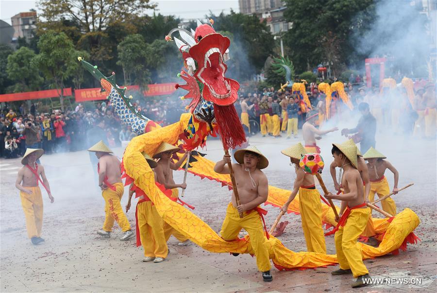 Intangible cultural heritage: Binyang-style dragon dance