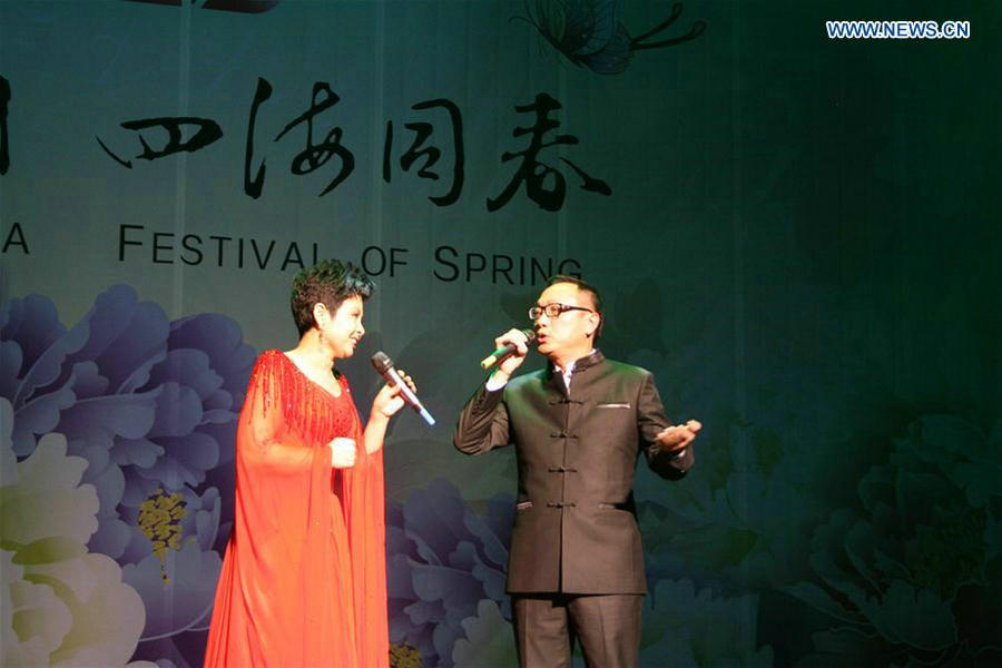 Chinese artists perform in France