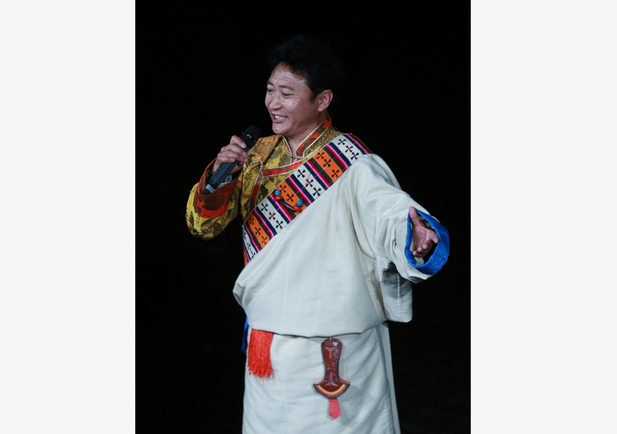Tibetan folk artists perform gala in Bad Homburg, Germany