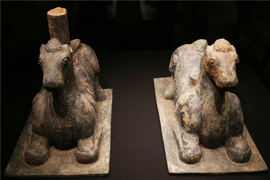 Beijing museum displays Haihunhou tomb artifacts