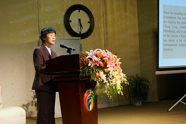 Launch ceremony of the theme webpage, ‘Window for ASEAN-China Children's Cultural Exchanges (WACCCE)', held in Beijing