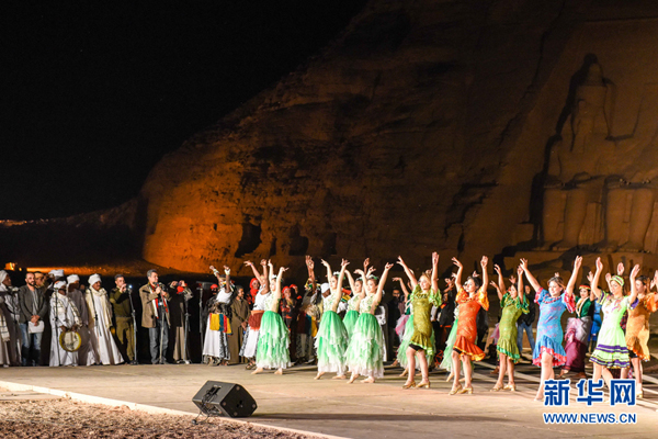 Chinese artists join Egypt's festival ahead of Pharaonic solar event