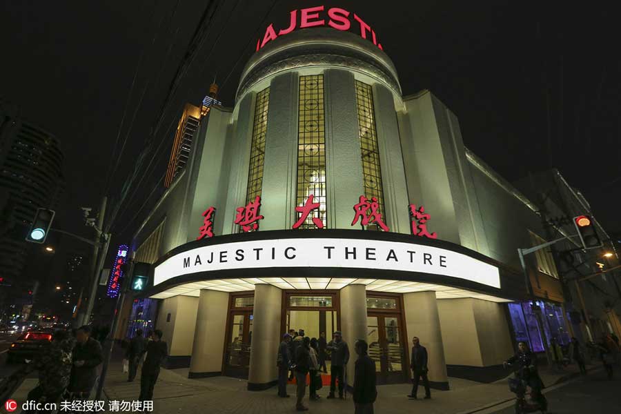 Historic Majestic Theatre reopens in Shanghai