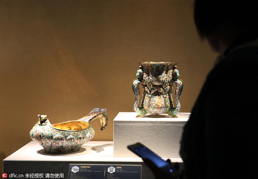 Faberge's Russian treasures on display at Palace Museum