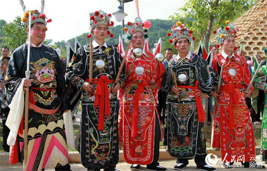 Zhuang people celebrate Longduan Festival