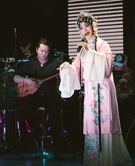 Touring concerts mix old Chinese art forms with Western music