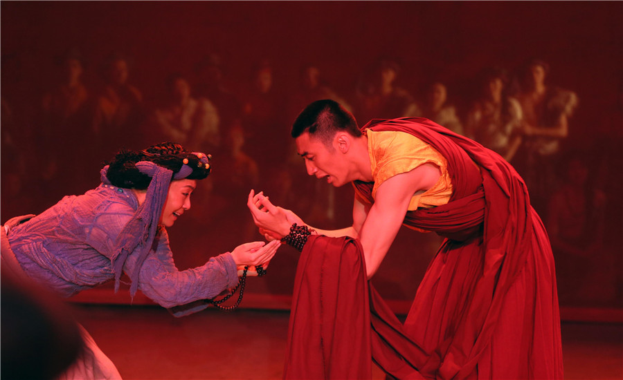 Dance drama 'Tsangyang Gyatso' relaunches at arts festival in Beijing