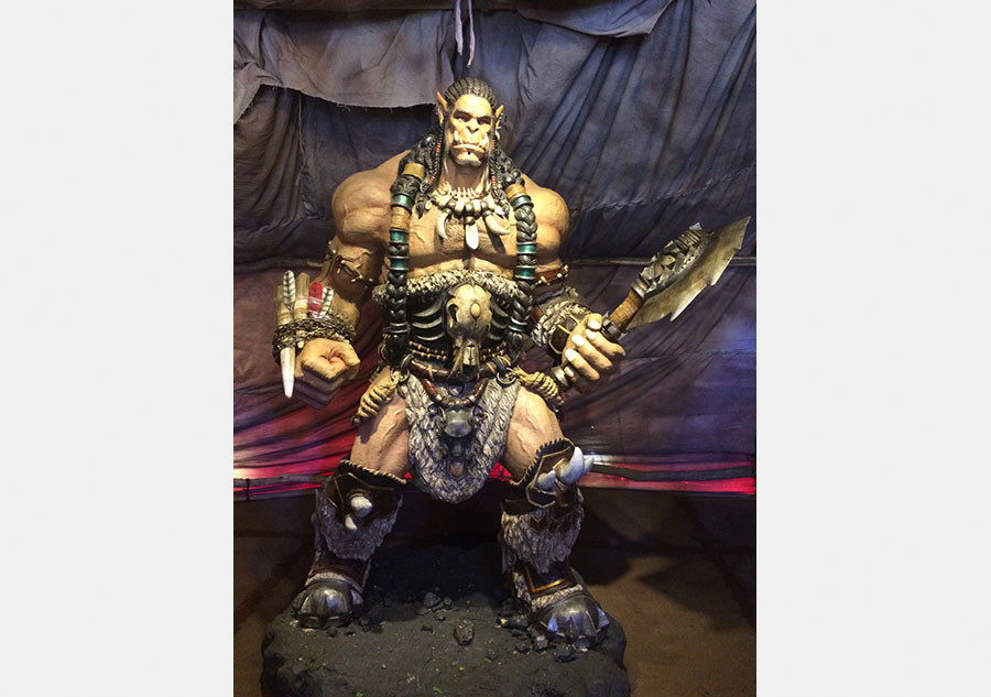 'Warcraft' themed exhibition in Beijing