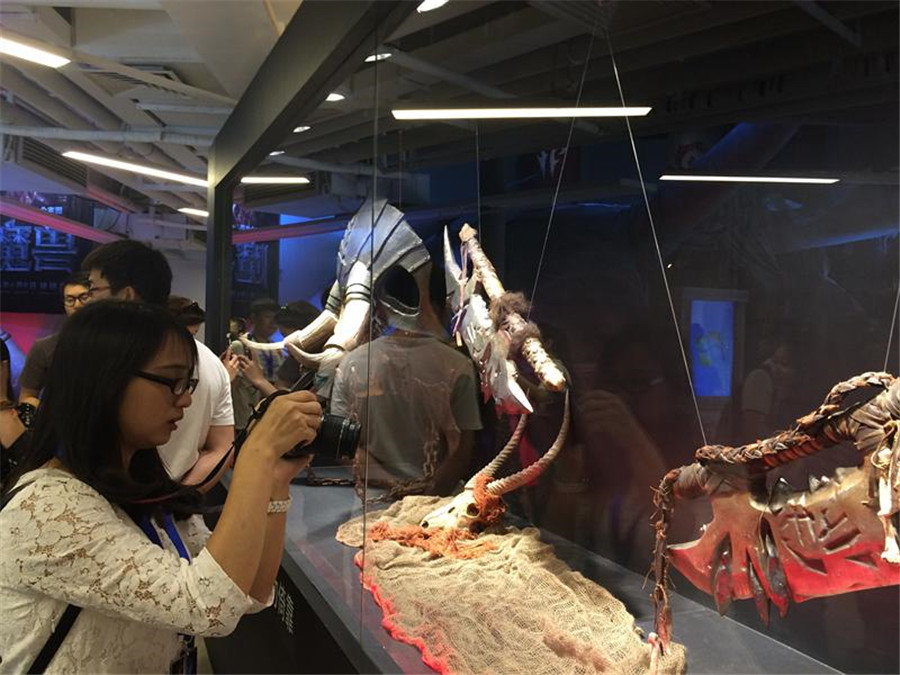 'Warcraft' themed exhibition in Beijing