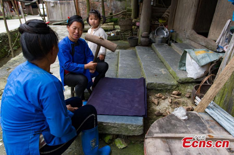 Dong village preserves old buildings and tradition