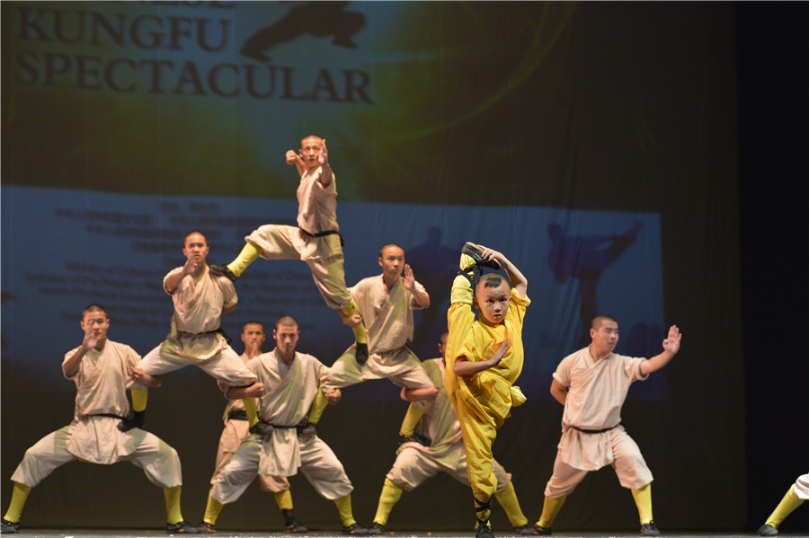 Kung Fu show wows Albanians
