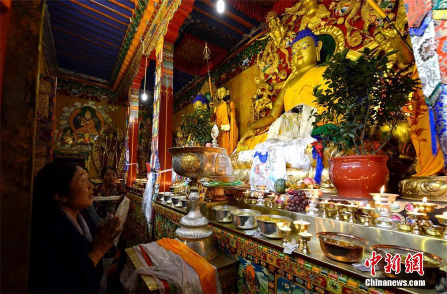 Ancient Tibetan temple celebrates 700th anniversary