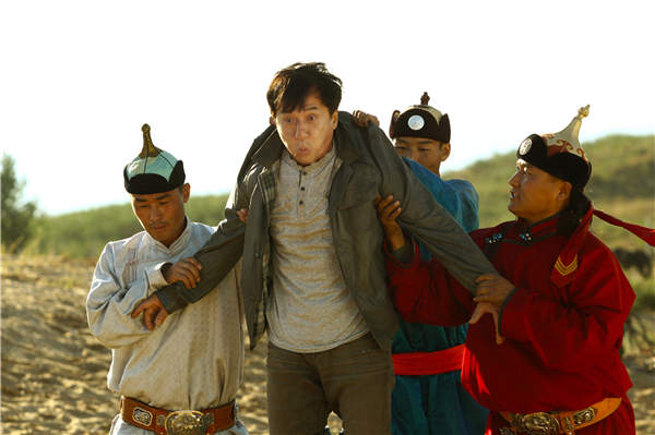 Jackie Chan's <EM>Skiptrace</EM> earns big with old tricks