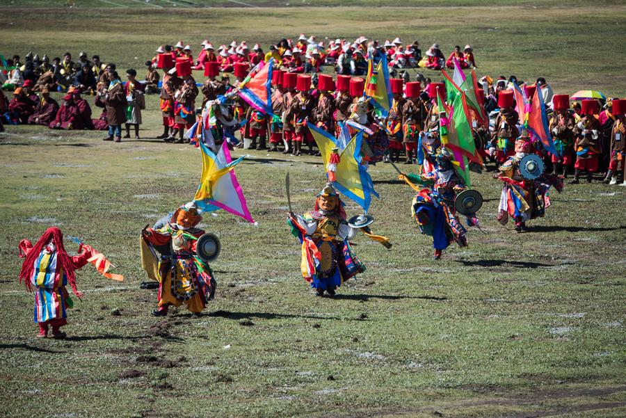 Tent festival kicks off in Shiqu, Sichuan province