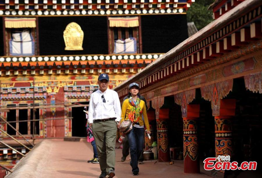 Tibetan sutra-printing house holds a treasure trove of printing blocks