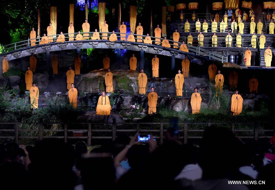 'Shaolin Zen Music Ritual' performed in Henan