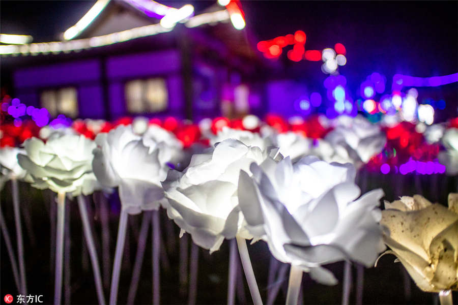 Dreamlike Light Festival illuminates Yanbian