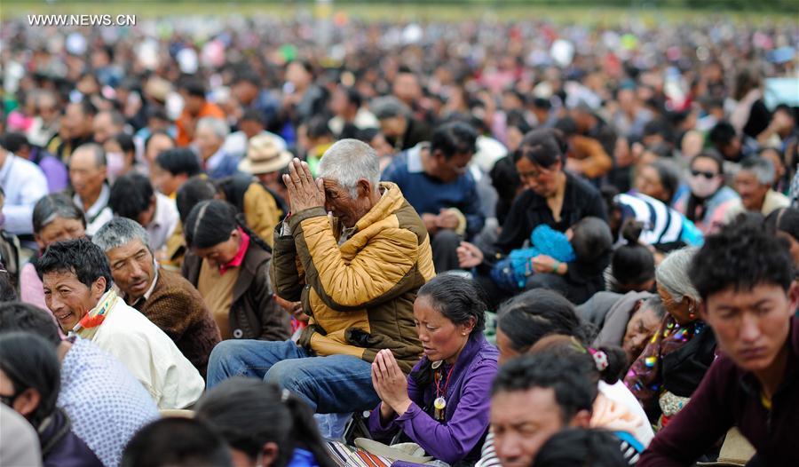 Kagyu school of Tibetan Buddhism holds dharma assembly in Lhasa