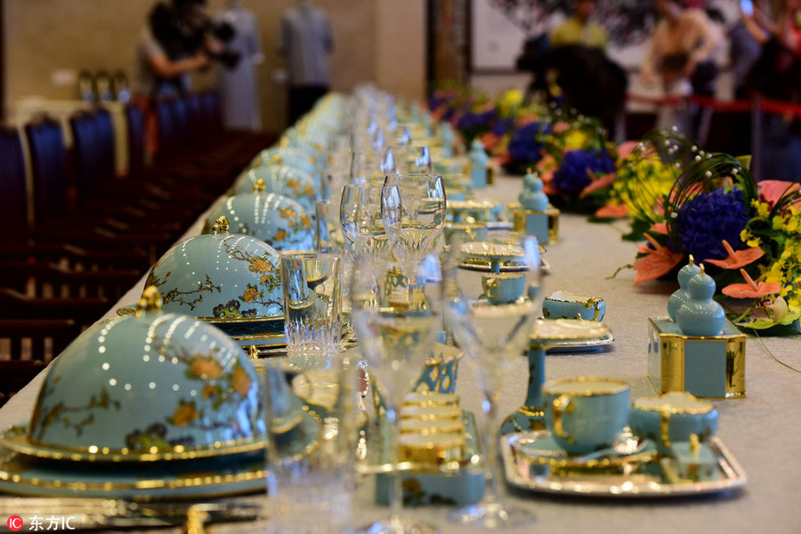 'First Lady tableware' a hit in Hangzhou