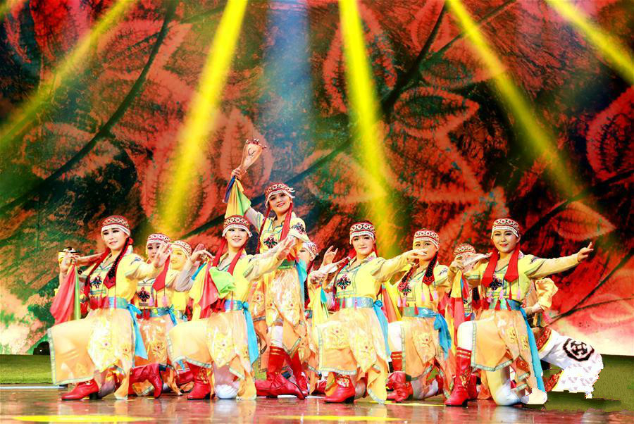 Dance drama features Yugur people from Gansu