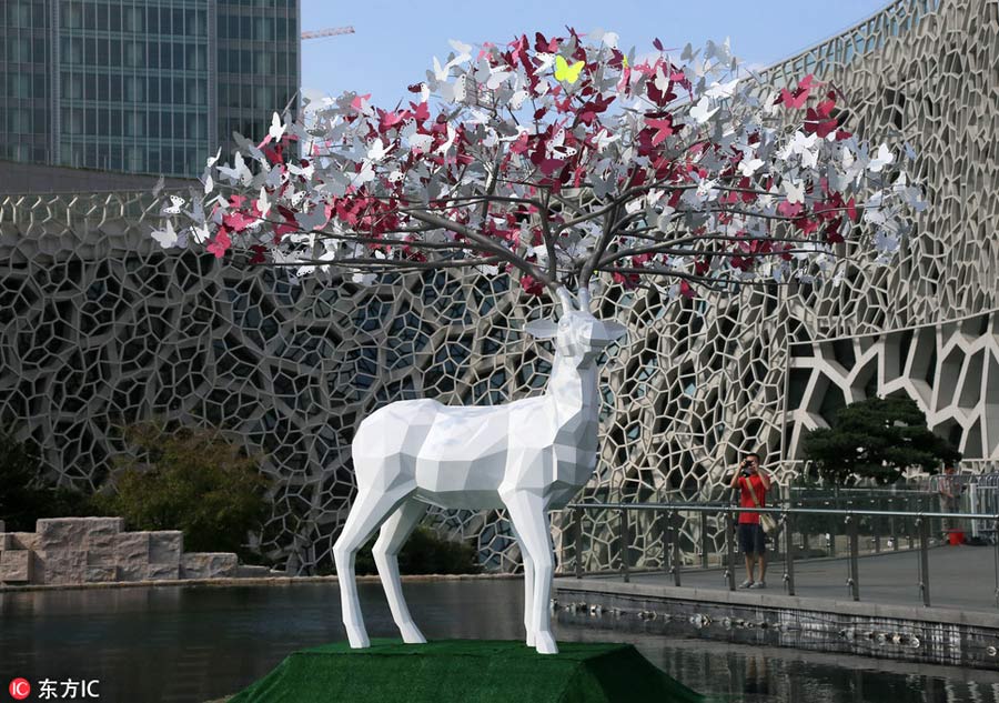 'Urban innovation': International sculpture exhibition kicks off in Shanghai