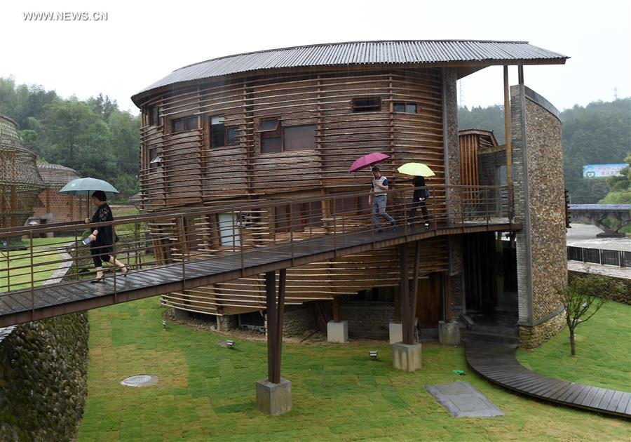 1st Int'l Bamboo Architecture Biennale held in E China