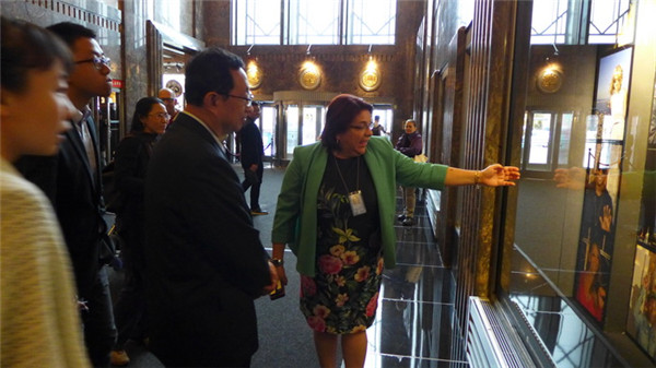 Chinese Culture Minister visits Met museum and Lincoln Center in NY