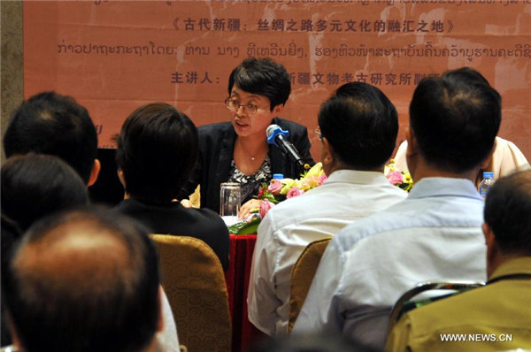 China's Xinjiang cultural features introduced in Laos