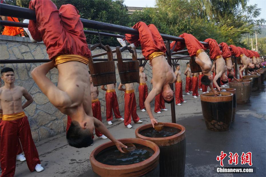 11th Zhengzhou International Shaolin Kung Fu Festival kicks off in C China