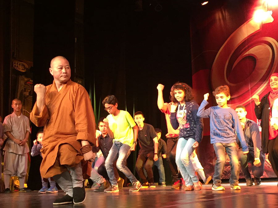 Just can't stop Egyptians' enthusiasm for Kungfu
