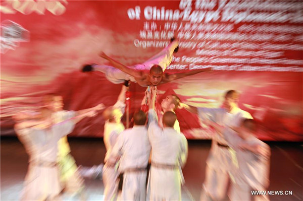 Egyptians aghast at breathtaking shows of Shaolin Kung Fu