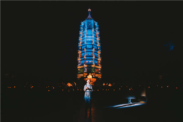 Show at rebuilt temple site brings history to life