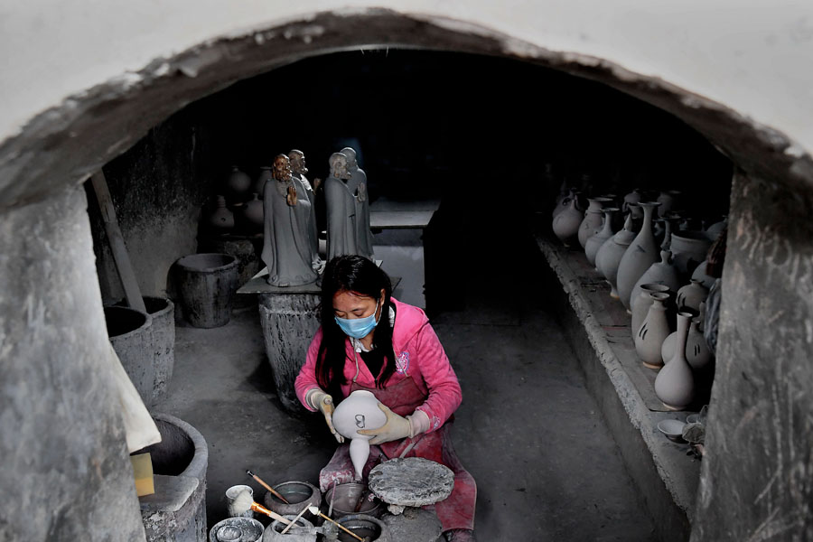 Shenhou town: Capital of China's Jun porcelain