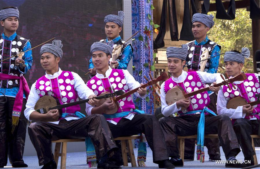 Grand Song of Dong chorus performance held in Guizhou