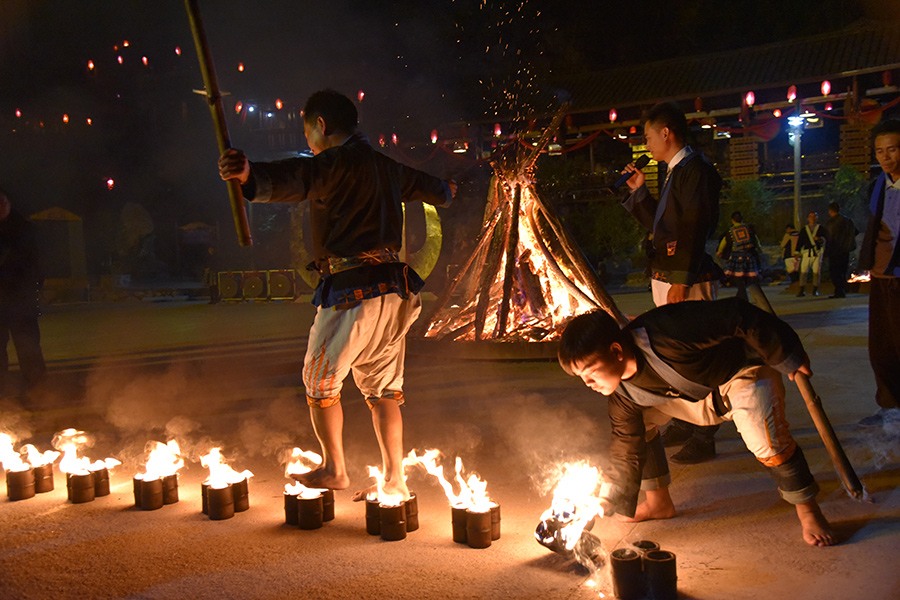 Geyasigu, a scenic area to experience Baikuyao culture