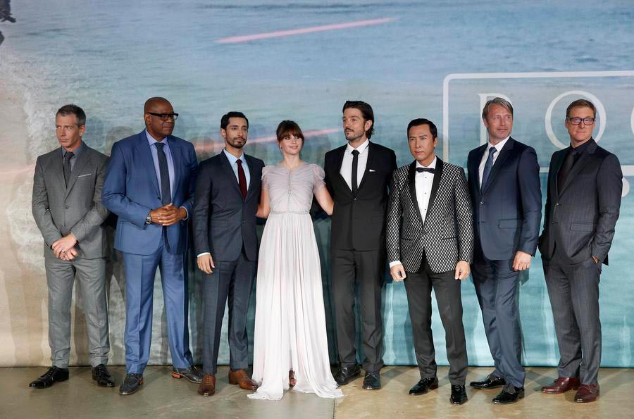 European premiere of 'Star Wars Rogue One'