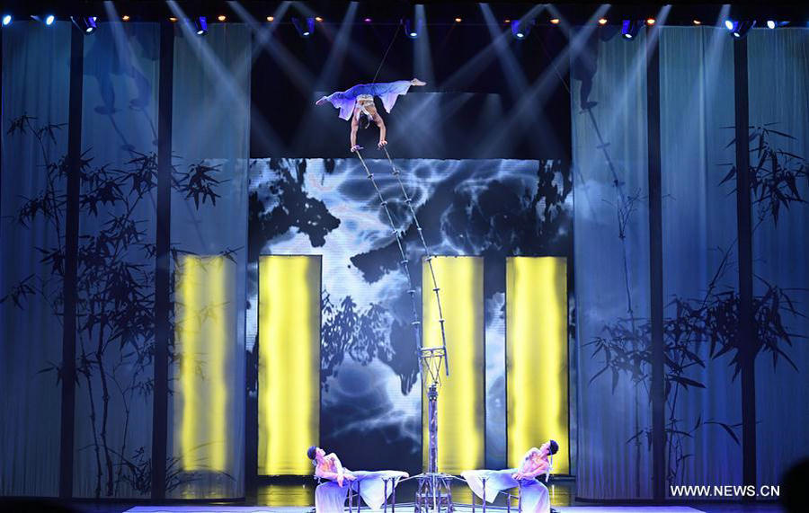 3rd Chinese acrobatics art festival kicks off
