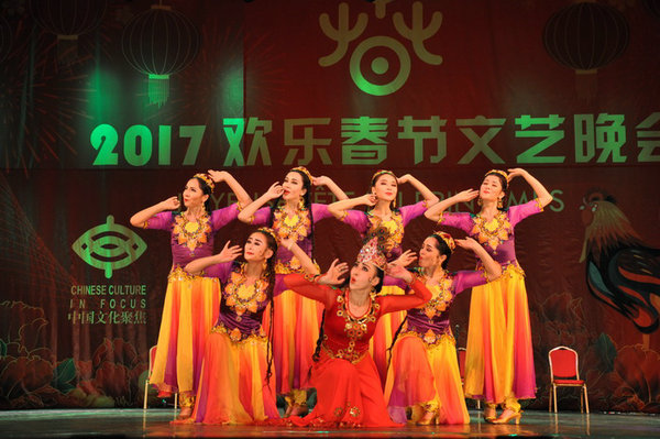 Xinjiang artists celebrate Happy Chinese New Year in Senegal