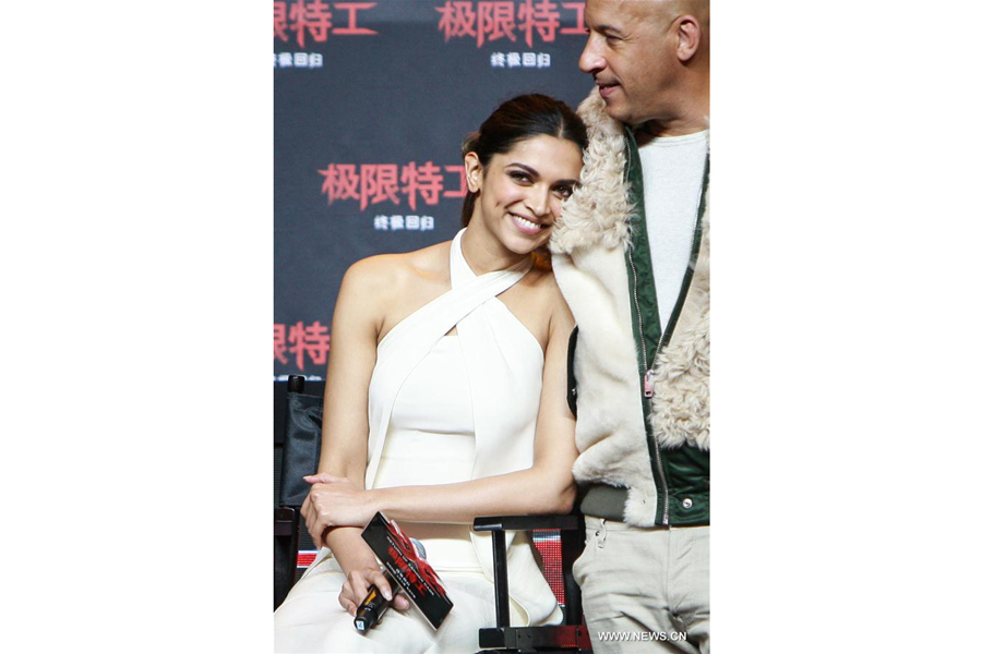 Premiere of film 'xXx: The Return of Xander Cage' held in Beijing