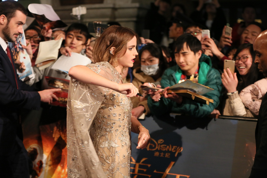 'Beauty and the Beast' stars meet fans at Shanghai Disney Resort