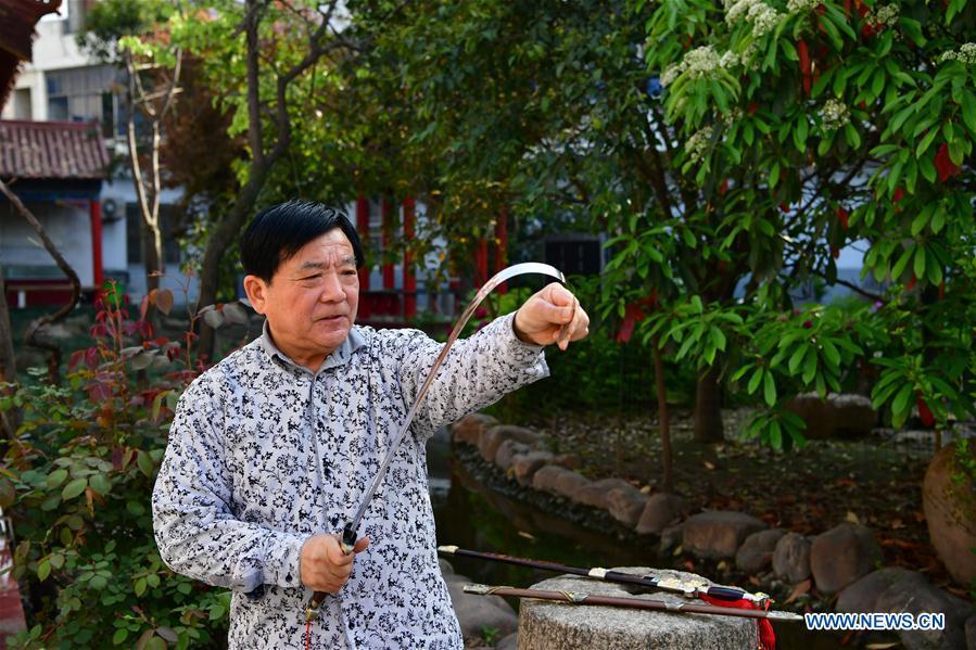 Chinese national intangible cultural heritage: Tangxi sword
