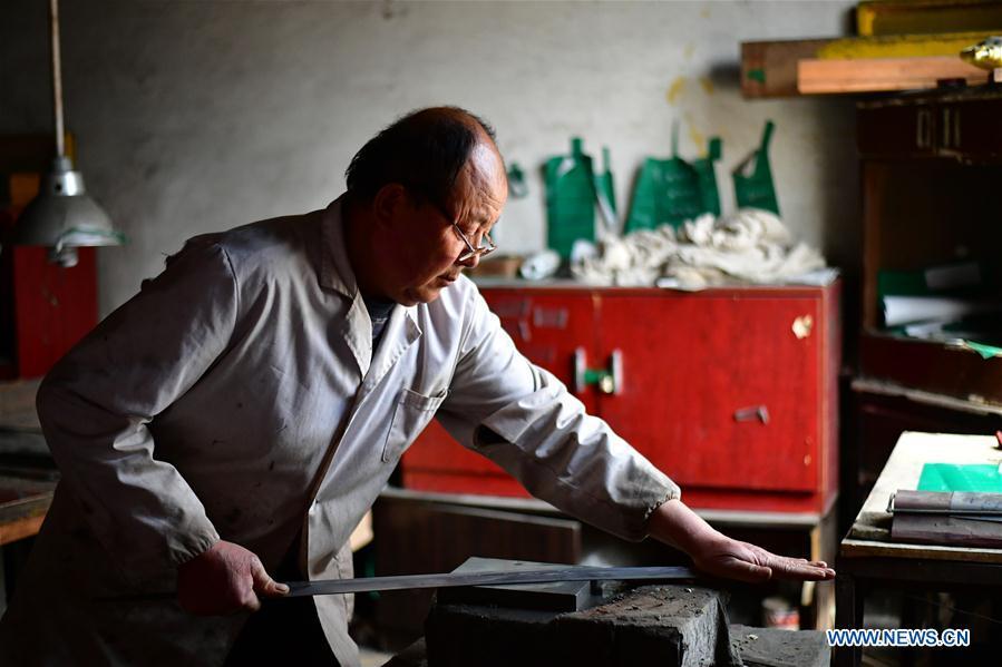 Chinese national intangible cultural heritage: Tangxi sword