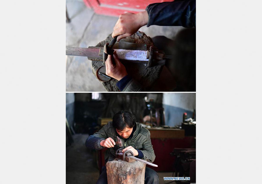 Chinese national intangible cultural heritage: Tangxi sword