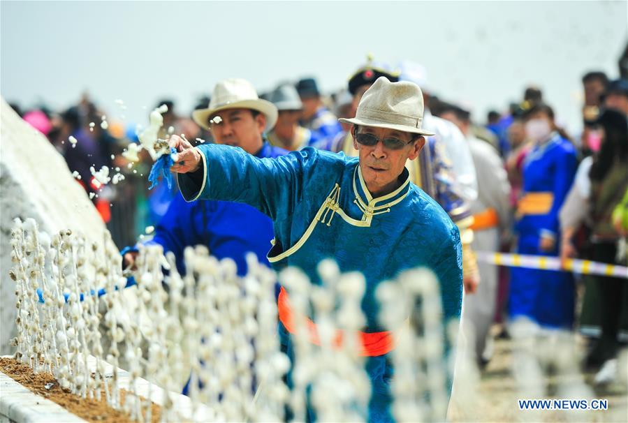 Memorial ritual for Genghis Khan held in China's Inner Mongolia