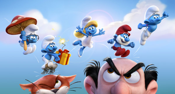 New Smurfs cartoon film makes a splash in China