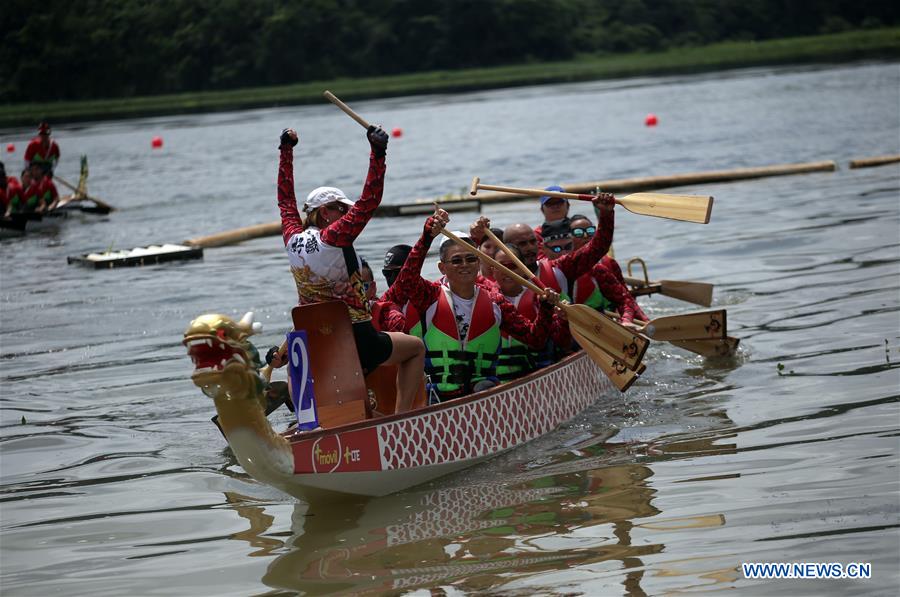3rd Dragon Boats Festival marked in Panama city
